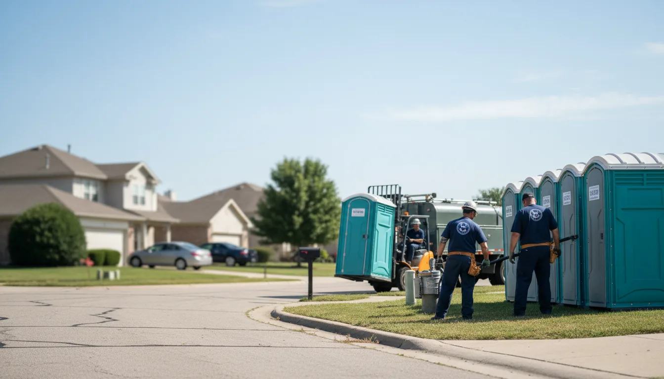 Porta Potty Rental in Melvin, IL near me